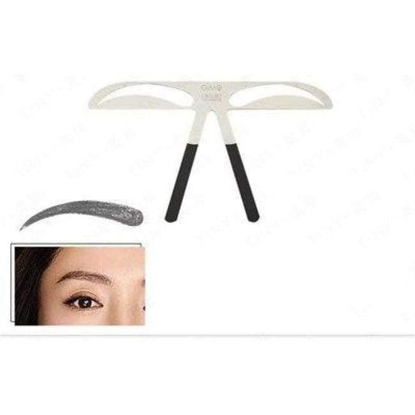 Planet Gates 3 Eyebrow Tatoo Shaper  Stencil  Eyebrow Easy To Use Makeup Kit DIY Template Shaping 4 Style