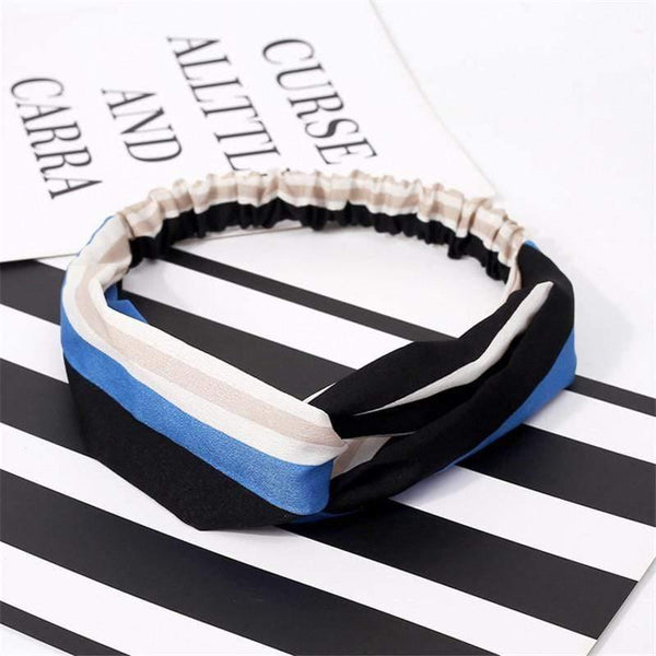Fashion Floral Print Knot Women Headband Vintage Hairband Girls Headwear Leopard Headband  Hair Accessories