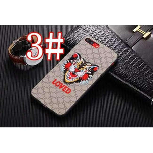 Planet Gates 3 / for iPhone X Luxury Brand Embroidery for iPhone7 7plus Tiger Bird Animal Pattern Phone Case for iPhone 6 6plus Hard Back Cover