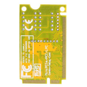 Planet Gates 3 in 1 Mini PCI/PCI-E LPC PC Laptop Analyzer Tester Diagnostic Post Test Card For Bitcoin Litecoin For BTC Mining
