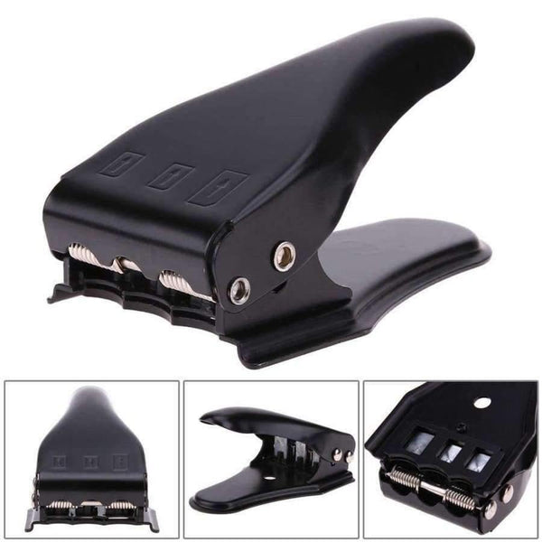 Planet Gates 3-in-1 Mobile Phones Micro/Nano SIM Card Cutting Cutter Machine Tools Set For iPhone 4 5 6 7 For Samsung Smartphones