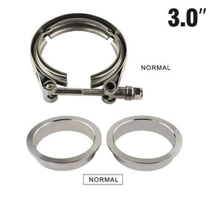 Planet Gates 3 Inch 2" 2.5" 3" 3.5" 4" Car Motocycle Steel Stainless Flange V band Exhaust Clamp V-Band 1.5 2 2.5 3 3.5 4 Inch Vband Clamps