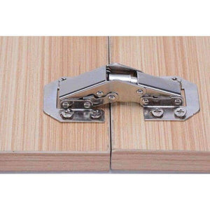 Planet Gates 3 inch 90 Degree Not Drilling Hole Cabinet Hinge Hydraulic  Cabinet Cupboard Door Hinges Soft Close Furniture hinges Hardware
