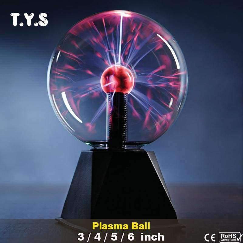 Planet Gates 3 inch Touch Sensor Sphere Magic Plasma Ball Novelty Crystal lava lamp Creative light Graduation Kid Birthday Decor Gift Night Lighting