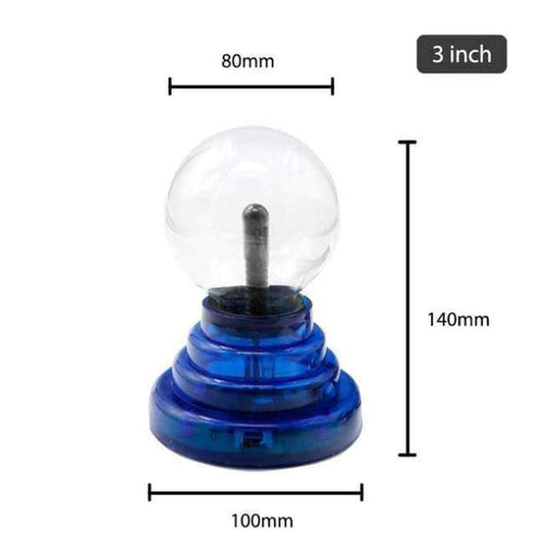 Planet Gates 3 inch Touch Sensor Sphere Magic Plasma Ball Novelty Crystal lava lamp Creative light Graduation Kid Birthday Decor Gift Night Lighting