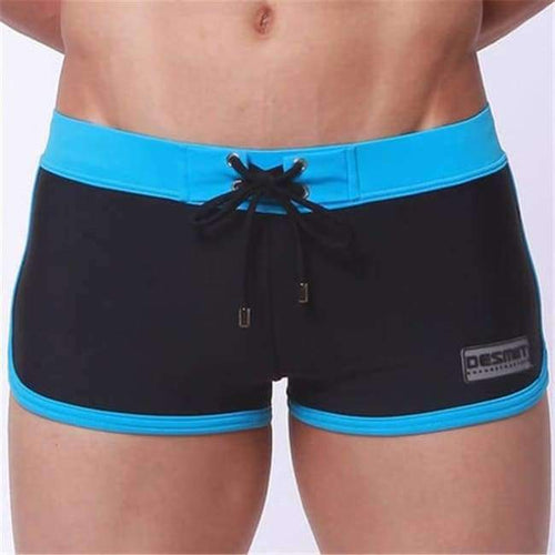 Planet Gates 3 / L Swimwear Men Breathable Men's Swimsuits Swim Trunks Boxer Briefs Sunga Swim Suits Maillot De Bain Beach Shorts