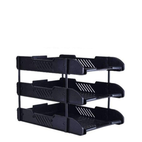 Planet Gates 3 Layers Document File Tray Holders Desk Set Book Holder Bookend Organizer A4   Office School Supplies Desk Accessories