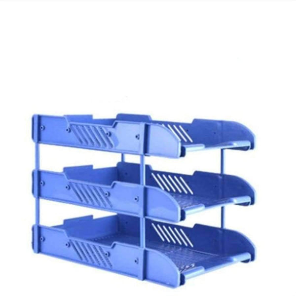 Planet Gates 3 Layers Document File Tray Holders Desk Set Book Holder Bookend Organizer A4   Office School Supplies Desk Accessories