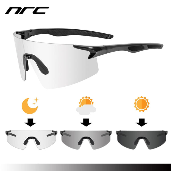 Planet Gates 3 Lens UV400 Cycling Sunglasses TR90 Sports Bicycle Glasses MTB Mountain Bike Fishing Hiking Riding Eyewear for men women
