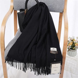 Planet Gates 3 Luxury Brand Winter Scarf Unisex  Female Male Wool Sky Cashmere Scarf Pashmina Tassels
