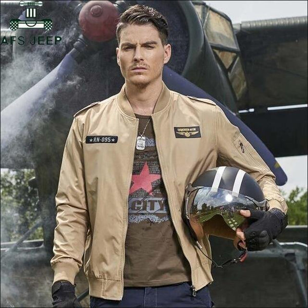 Planet Gates 3 / M Jacket Men Plus Size 6XL Military tactical jacket  masculino Pilot Bomber Jacket