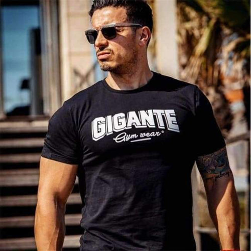 Planet Gates 3 / M Mens muscle T shirt bodybuilding fitness men tops cotton singlets Plus Big size TShirt  Short Sleeve Tshirt