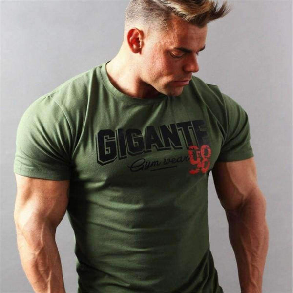 Planet Gates 3 / M Mens muscle T shirt bodybuilding fitness men tops cotton singlets Plus Big size TShirt  Short Sleeve Tshirt