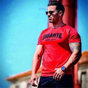 Planet Gates 3 / M Mens muscle T shirt bodybuilding fitness men tops cotton singlets Plus Big size TShirt  Short Sleeve Tshirt