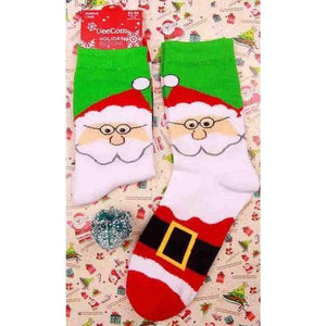 Planet Gates 3 / M Women's Snowflake Deer Printed Cotton Casual Socks Ladies Female Girl Men 2017 Christmas Gift Hosiery