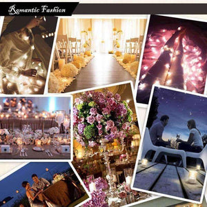 Creative DIY frangipani LED String Lights, AA Battery floral holiday lighting, Event Party garland decoration,Bedroom decoration