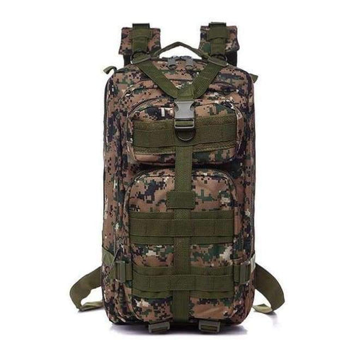 Planet Gates 3 Military Bag Army Tactical Outdoor Camping Men's Military Tactical Backpack Oxford for Cycling Hiking Sports Climbing Bag 25L
