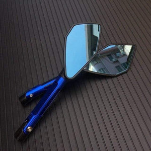 Planet Gates 3 Motorbike Motorcycle Big Rearview Mirror Folding Side Mirrors CNC Aluminum Adjusting for KAWASAKI HONDA SUZUKI YAMAHA DUCATI KTM