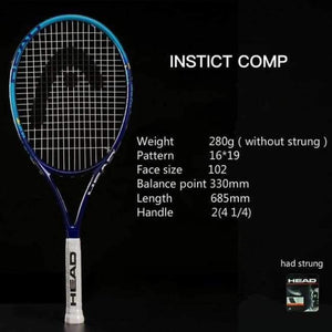 Planet Gates 3 Original Head tennis racket  Tenis Masculino Tenis Raketi for women and mens carbon composite  Raquete De Tenis with strung