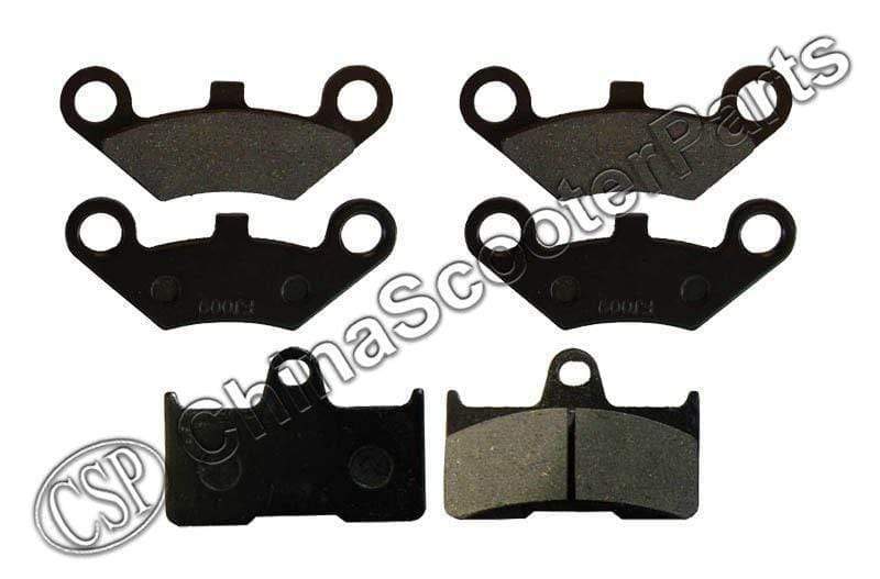 Planet Gates 3 Pairs Semi metallic Front Rear Brake Pad For CFmoto CF500 500 500CC  CF600 600 600CC X5 X6 X8 U5 ATV UTV Shineary