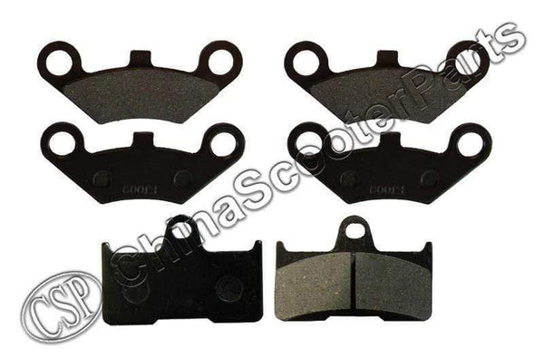 Planet Gates 3 Pairs Semi metallic Front Rear Brake Pad For CFmoto CF500 500 500CC  CF600 600 600CC X5 X6 X8 U5 ATV UTV Shineary