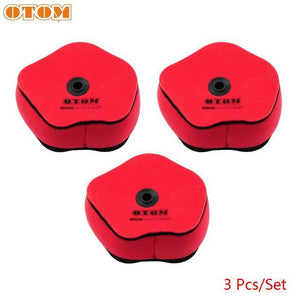 Planet Gates 3 Pcs BOSUER BSE 2020 M5 M-5 250 L Cleaner Motorcycle Air Filters Motor Parts Intake Air Filter Cleaner Professional Durable