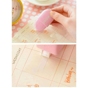 Planet Gates 3 pcs/lot Cleaning Sale Creative cartoon correction tape Kawaii school supplies office supplies students stationery Free shipping