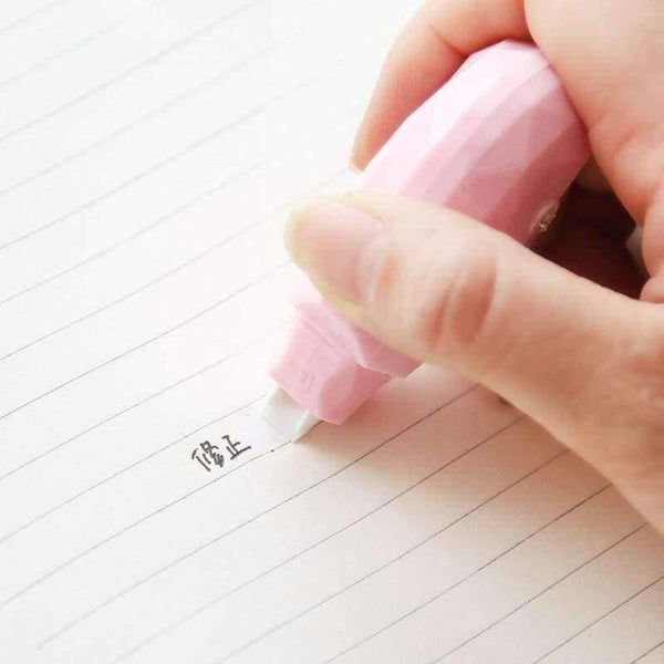 Planet Gates 3 pcs/Lot Diamond stone correction tape 5mm*6m corrector Stationery Office School supply fita corretiva material escolar F980