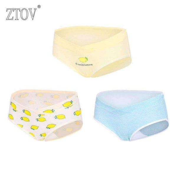 Planet Gates 3 PCS/Lot low-Waist Maternity panties cotton Pregnancy underwear Intimates clothes briefs for pregnant women clothing