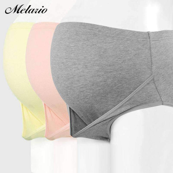 Planet Gates 3 PCS/Lot Plus size Cotton Maternity Panties for Pregnant Women underwear High Waist Briefs Pregnancy Intimates Clothing