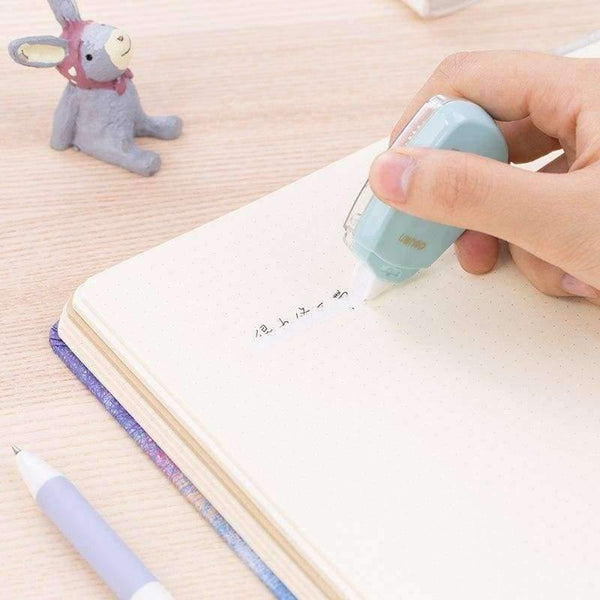 Planet Gates 3 pcs lovable stationery 7226 student big capacity 6m*5mm correction tape Correction band error belt  office school supplies