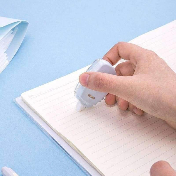 Planet Gates 3 pcs lovable stationery 7226 student big capacity 6m*5mm correction tape Correction band error belt  office school supplies