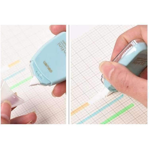 Planet Gates 3 pcs lovable stationery 7226 student big capacity 6m*5mm correction tape Correction band error belt  office school supplies