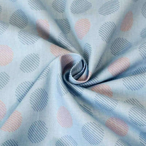 Planet Gates 3 Pcs Set Baby Bedding Set Pure Cotton Flamingo Grey Cloud Pattern Crib Kit Including Pillowcase Duvet Cover Cot Flat Sheet