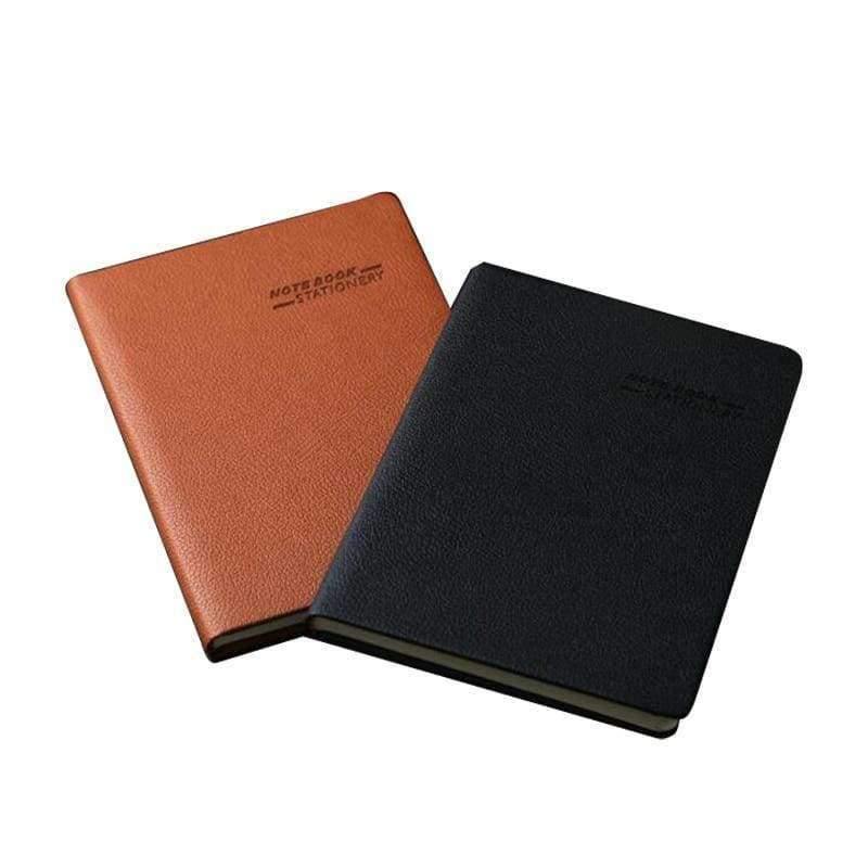 Planet Gates 3 pcs/Set Office School Supplies Notebooks Writing Pads Notebook Faux Leather Business Composition Book Hardcover 100 Sheets Book