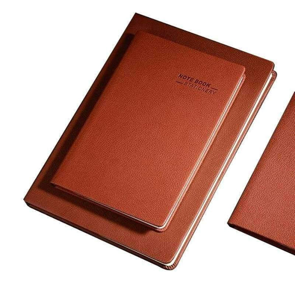 Planet Gates 3 pcs/Set Office School Supplies Notebooks Writing Pads Notebook Faux Leather Business Composition Book Hardcover 100 Sheets Book