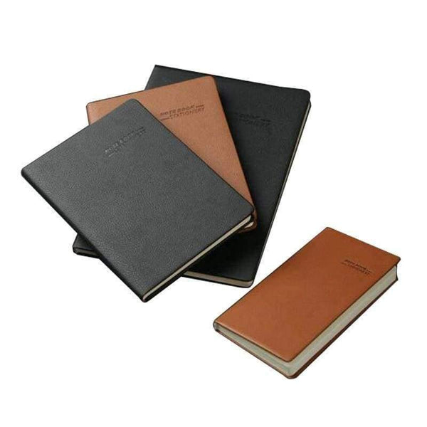 Planet Gates 3 pcs/Set Office School Supplies Notebooks Writing Pads Notebook Faux Leather Business Composition Book Hardcover 100 Sheets Book