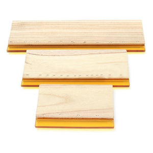3 Pcs Silk Screen Printing Squeegee Ink Scaper Scratch Board Tools 16cm 24cm 33cm