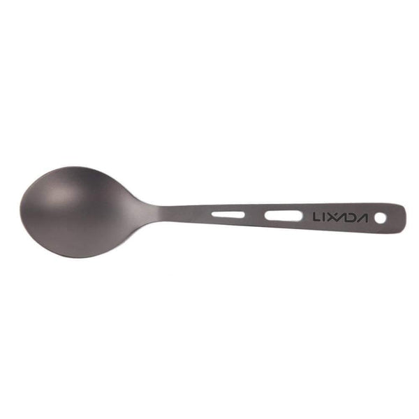 Planet Gates 3 Piece Cutlery Set Titanium Outdoor Camping Hiking Picnic Spoon Knife Flatware Fork For Camping Tableware Equipment