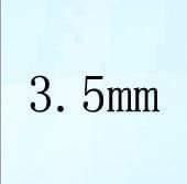 Planet Gates 3 point 5 1000pcs AAAAA Grade White 0.8~5.0mm Cubic Zirconia Stone Round Cut Loose CZ Stone Synthetic Gems For Jewelry