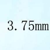 Planet Gates 3 point 75 1000pcs AAAAA Grade White 0.8~5.0mm Cubic Zirconia Stone Round Cut Loose CZ Stone Synthetic Gems For Jewelry