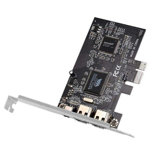 Planet Gates 3 Ports 1394A Expansion Card PCI-E 1X to IEEE 1394 DV Video Adapter 1x 4Pin 2x 6Pin Controller for Desktop PC