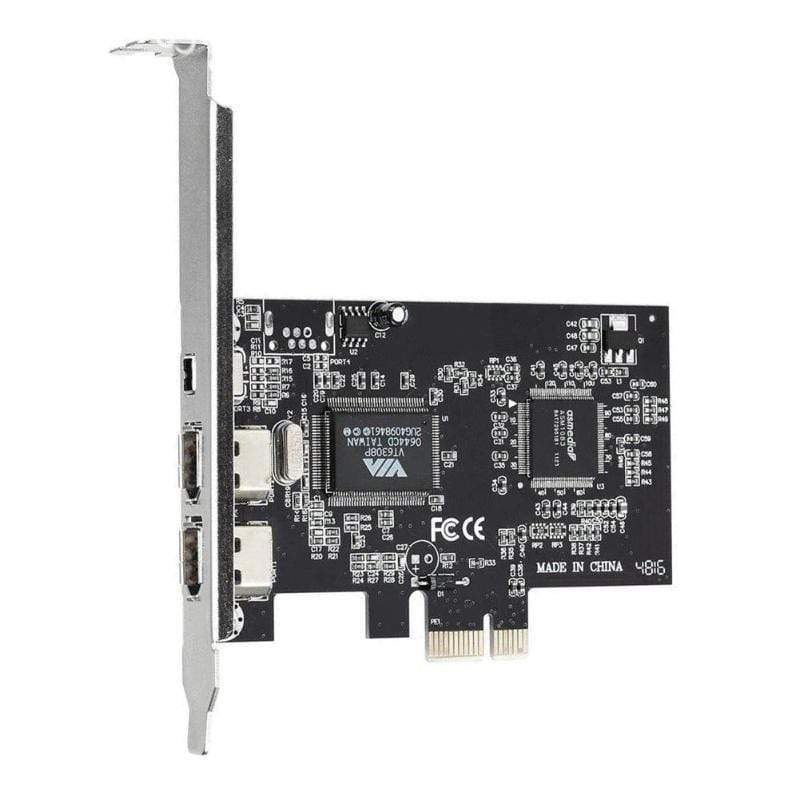 Planet Gates 3 Ports 1394A Expansion Card PCI-E 1X to IEEE 1394 DV Video Adapter 1x 4Pin 2x 6Pin Controller for Desktop PC