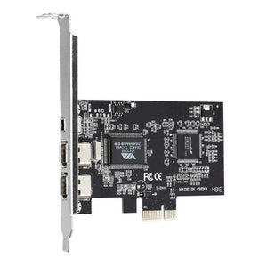 Planet Gates 3 Ports 1394A Expansion Card PCI-E 1X to IEEE 1394 DV Video Adapter 1x 4Pin 2x 6Pin Controller for Desktop PC