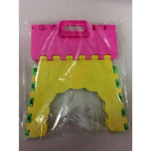 Planet Gates 3 Random Colors Plastic Folding Stool Thicken Step Ottoman Portable Fishing Stools for Kids Adult Infant Seat Free Shipping