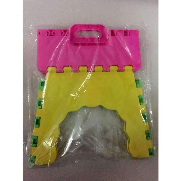 Planet Gates 3 Random Colors Plastic Folding Stool Thicken Step Ottoman Portable Fishing Stools for Kids Adult Infant Seat Free Shipping