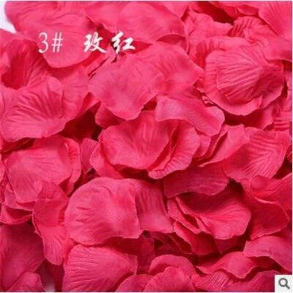 Planet Gates 3 Rose red Wedding Decor 1000 pcs/lot Atificial Flowers Wholesale Polyester Wedding Rose Petals Wedding Birthday Accessories