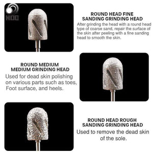 Planet Gates 3 Size Nail Accessories And Tools Manicure And Pedicure Drill Lathe Nail Drills Bits For Foot Care Tool Callus Clean Cuticle