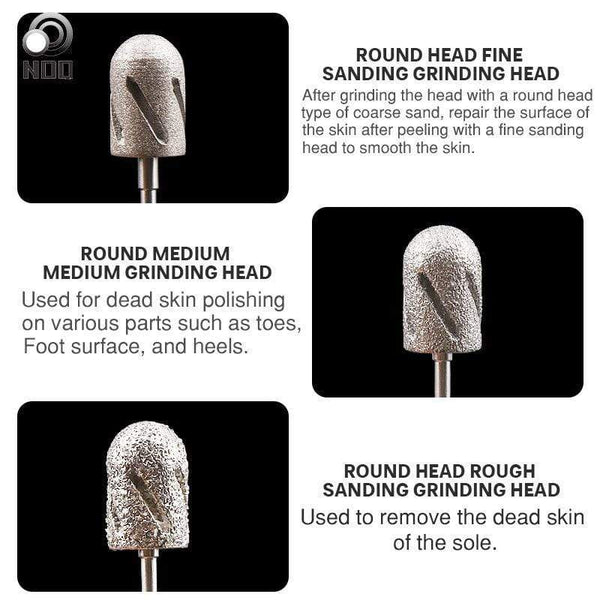 Planet Gates 3 Size Nail Accessories And Tools Manicure And Pedicure Drill Lathe Nail Drills Bits For Foot Care Tool Callus Clean Cuticle