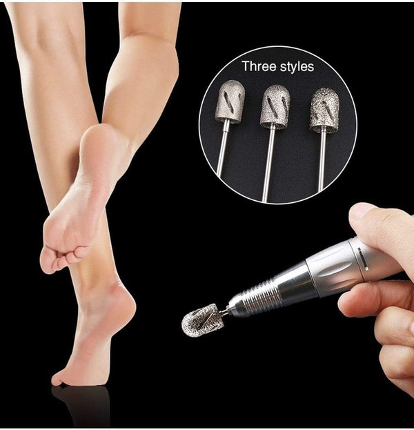 Planet Gates 3 Size Nail Accessories And Tools Manicure And Pedicure Drill Lathe Nail Drills Bits For Foot Care Tool Callus Clean Cuticle